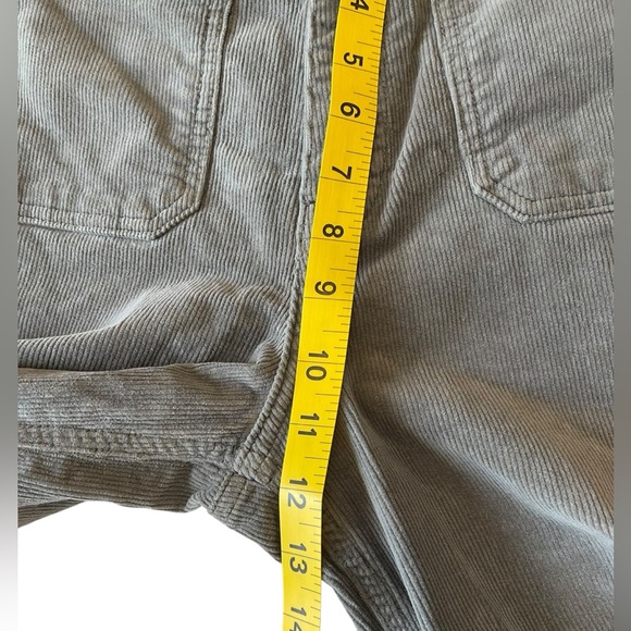 Women’s Mavi Corduroy Cropped Wide Leg Pants Size 29‎ Grey Paloma Marine - Picture 6 of 10